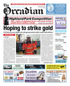 In this week’s The Orcadian
