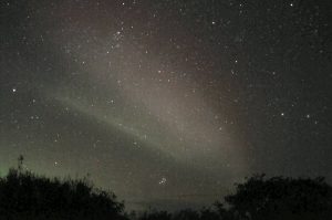 An unusual display of the Merry Dancers