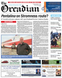 In this week’s The Orcadian