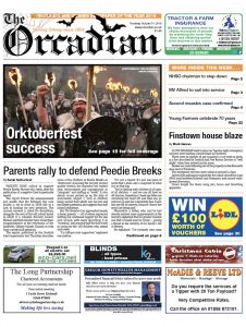 In this week’s The Orcadian