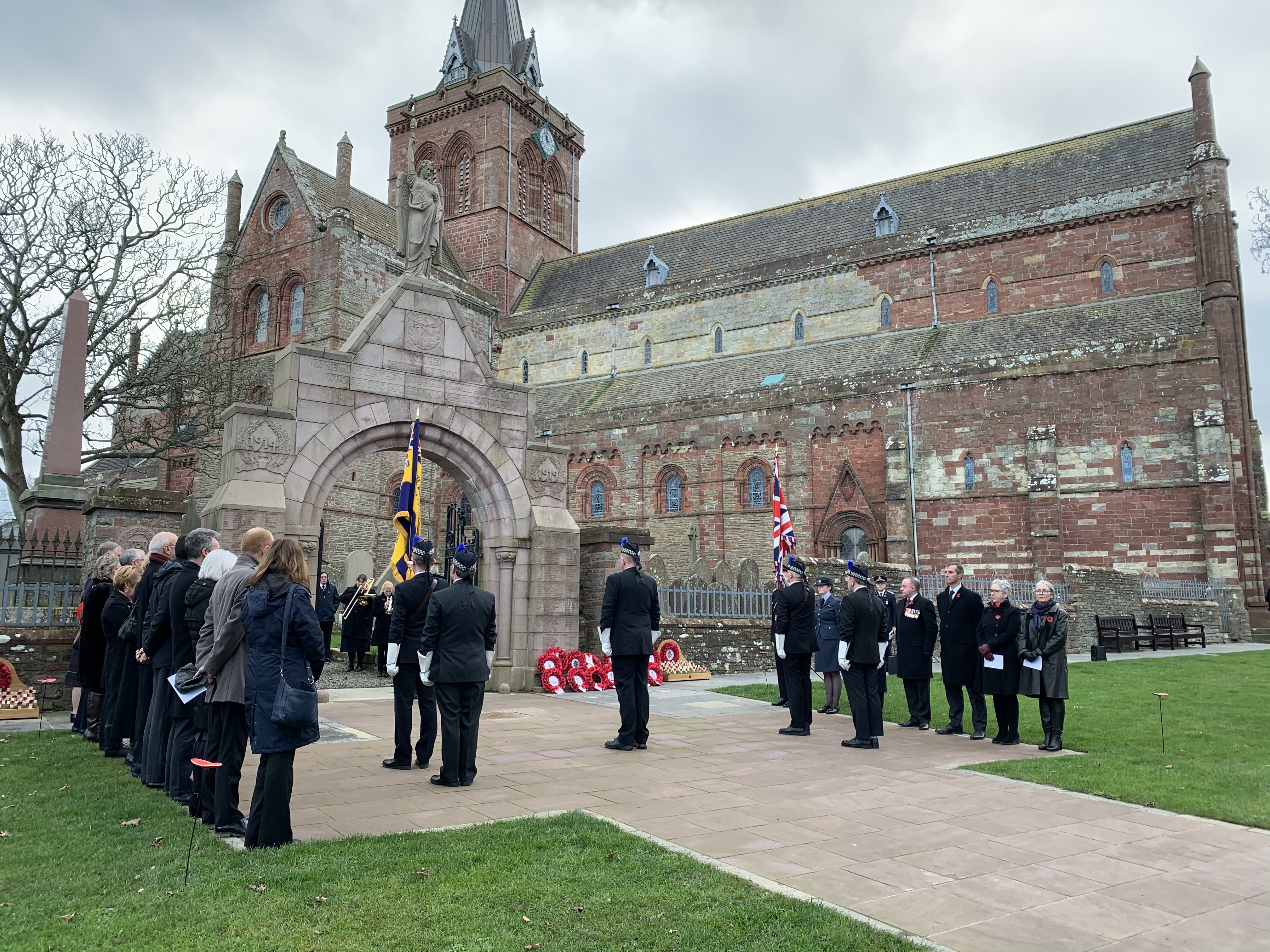 Orkney pays tribute to the fallen
