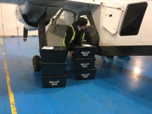 Shetland votes arrive in Orkney