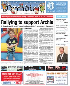 In this week’s The Orcadian