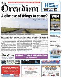 In this week’s The Orcadian