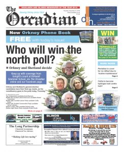 In this week’s The Orcadian