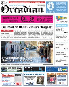 In this week’s The Orcadian