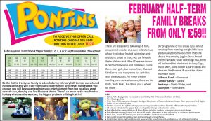 Pontins – February Half-term Family Breaks from only £59!!