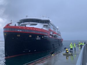 Brand new expedition cruise ship arrives