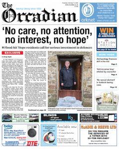 In this week’s edition of The Orcadian