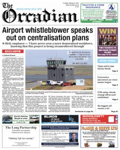 In this week’s The Orcadian