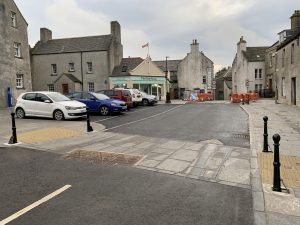 Victoria Street reopens to traffic as more bollards revealed