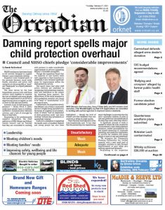 In this week’s The Orcadian