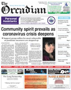 In this week’s The Orcadian