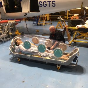 Loganair convert plane into air ambulance in COVID-19 response