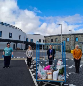 NHS Orkney takes delivery of 200 community-made laundry bags