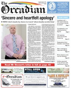 In this week’s edition of The Orcadian