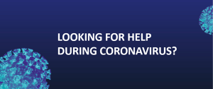 Looking for help during coronavirus?