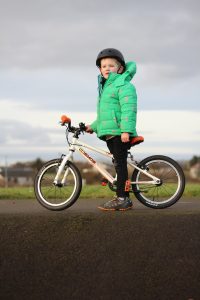 Five-year-old takes up fundraising cycling challenge