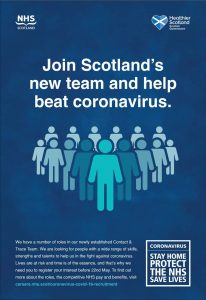 Join Scotland’s New Team and Help Beat Coronavirus