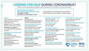 Looking for help during coronavirus?