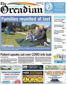 In this week’s The Orcadian