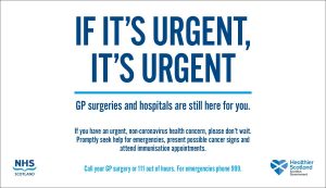 If it’s urgent, it’s urgent