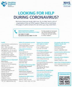 Looking for help during coronavirus?