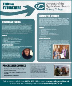 Orkney College – Find Your Future Here