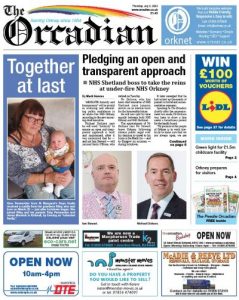 In this week’s The Orcadian