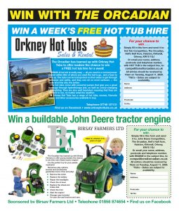 Win with The Orcadian