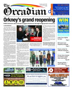 In this week’s The Orcadian