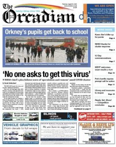 In this week’s The Orcadian