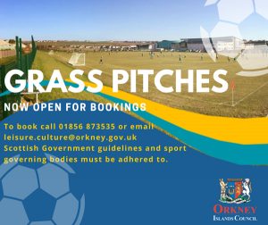 Pitches reopen for bookings