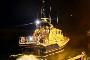 Longhope Lifeboat in Pentland Firth search