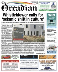 In this week’s The Orcadian
