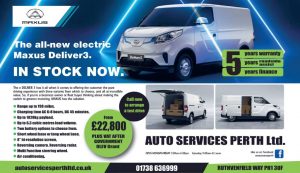 Auto Services Perth Ltd – The All-New Electric Maxus Deliver3