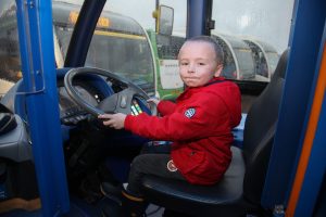 Stagecoach makes a special stop for budding driver