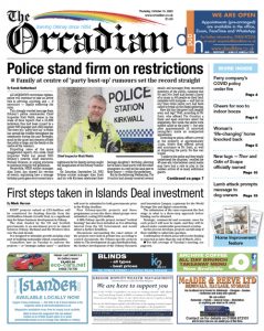 In this week’s The Orcadian