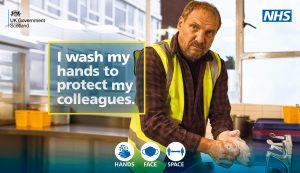 UK Government Scotland – Hands, Face, Space