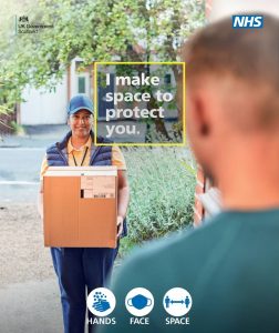 UK Government Scotland – Hands, Face, Space