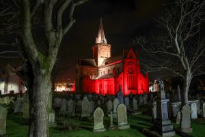 Cathedral to be lit red in remembrance