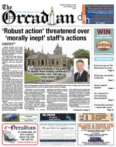 In this week’s The Orcadian