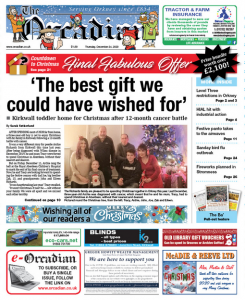 In this week’s The Orcadian