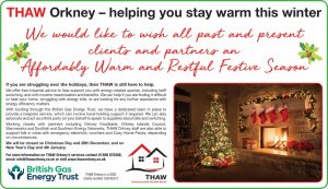 Thaw Orkney – Helping You Stay Warm This Winter