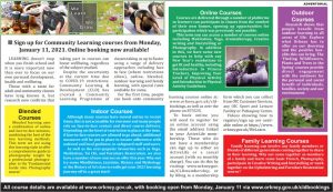 Community Learning Courses