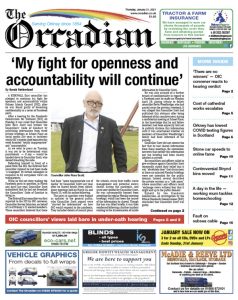 In this week’s The Orcadian