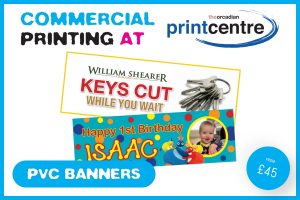 Commercial Printing at The Orcadian Print Centre — PVC Banners
