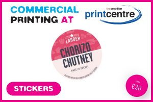Commercial Printing at The Orcadian Print Centre — Stickers