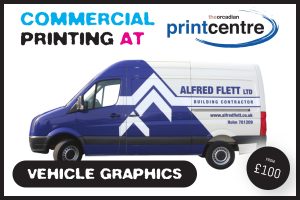 Commercial Printing at The Orcadian Print Centre — Vehicle Graphics