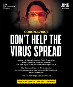 UK Government Scotland – Don’t Help The Virus Spread